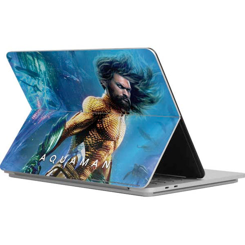 DC Comics Aquaman Movie Arthur Curry Poster Surface Laptop Studio Skin